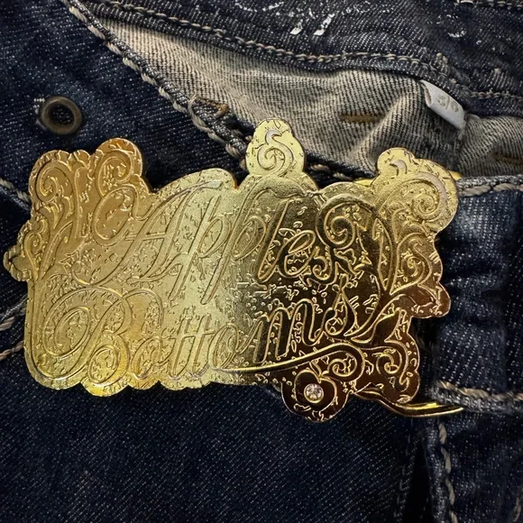 Dark Blue Women's Jeans - Picture 5 of 10